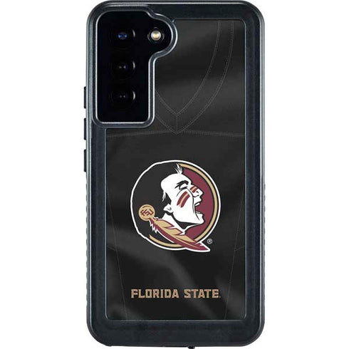 Florida State University Black Jersey Galaxy S24 Plus Waterproof Case